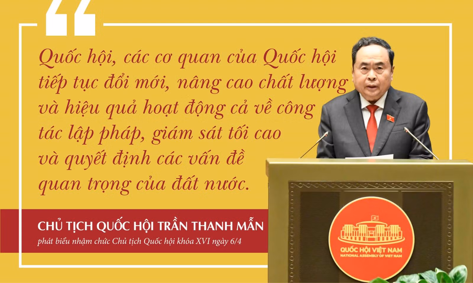 Kỳ họp thứ Nhất Quốc hội khóa XVI: Dấu mốc chuyển giao và khát vọng phát triển ảnh 4