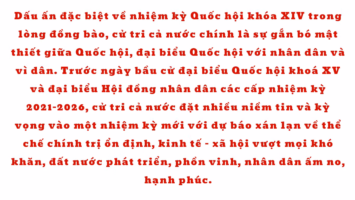 Kỳ vọng vào một nhiệm kỳ Quốc hội đổi mới ảnh 1