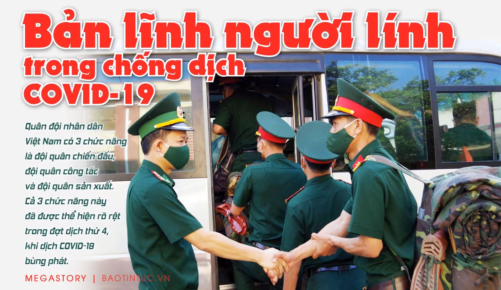 Bản lĩnh người lính trong chống dịch COVID-19