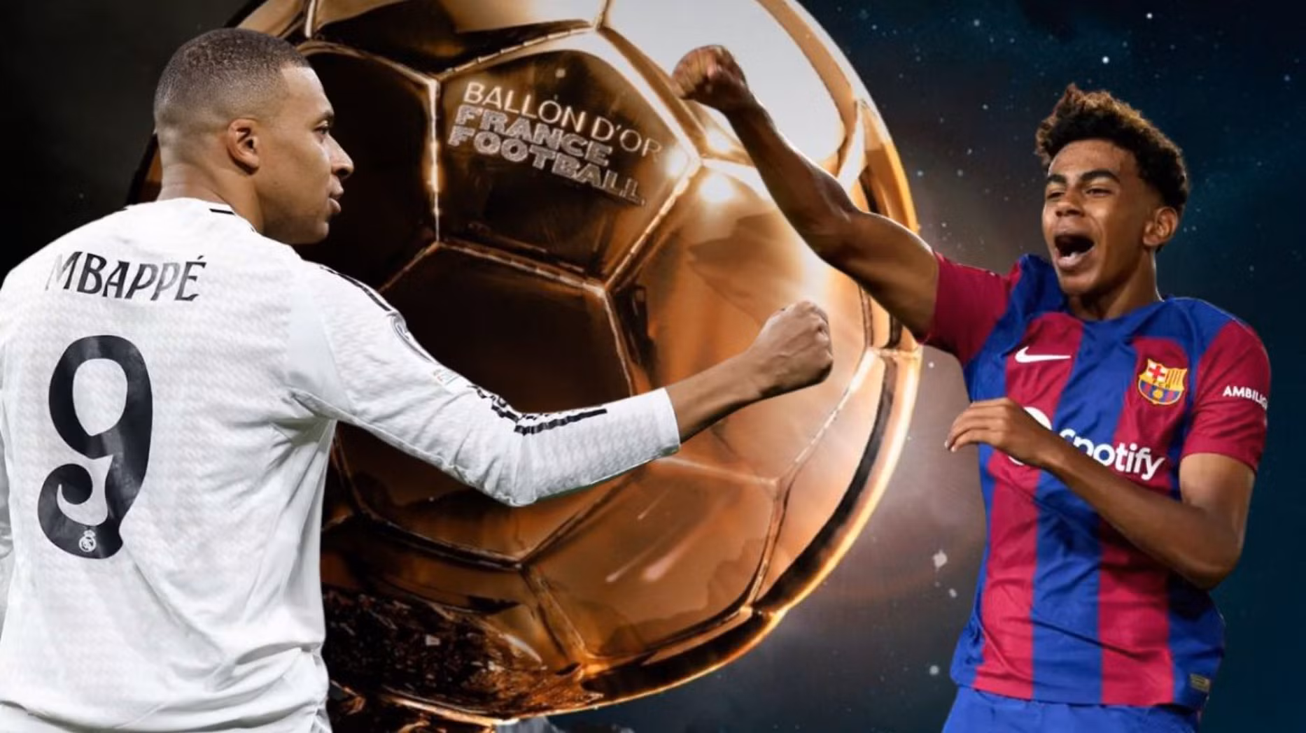 Siêu kinh điển: Mbappe so tài cùng Yamal trước ngày trao giải Qủa bóng vàng
