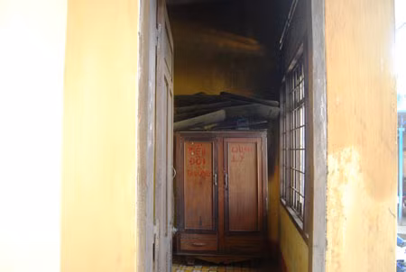 Tạm giữ tiểu đội trưởng dân quân đốt quân trang ảnh 1