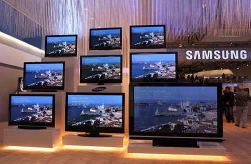 Samsung dẫn đầu thị trường TV màn hình phẳng ảnh 1
