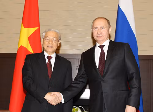 Tổng Bí thư Nguyễn Phú Trọng hội đàm với Tổng thống Putin ảnh 1