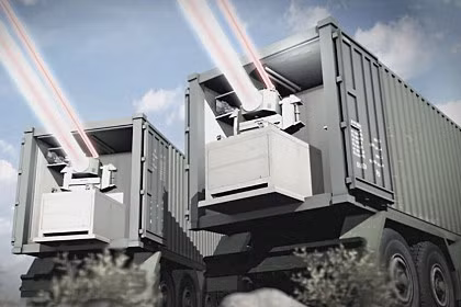 Israel đánh chặn tên lửa bằng laser ảnh 1