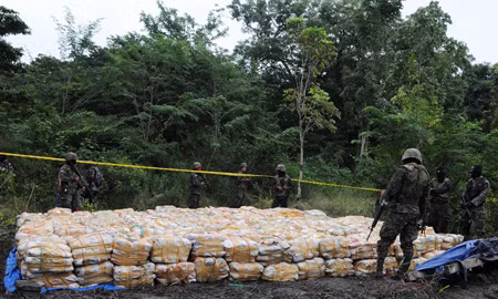 Honduras thu lượng ma túy lớn nhất trong lịch sử ảnh 1