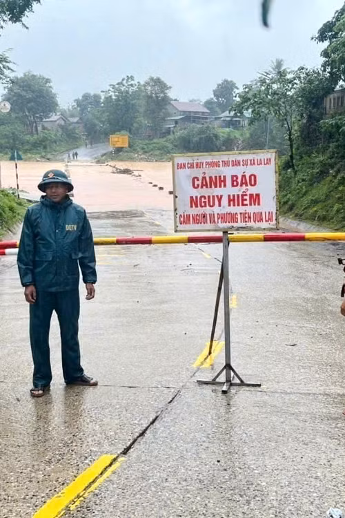 Bộ đội Biên phòng chủ động ứng phó mưa lớn, bảo đảm an toàn khu vực biên giới