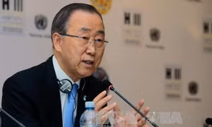 Ông Ban Ki Moon chúc mừng Tổng thống đắc cử Trump
