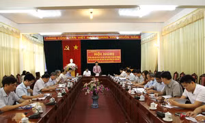 Hội nghị phản biện dự án quy hoạch thủy lợi tỉnh Hà Giang