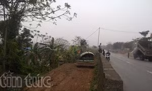Hà Nội yêu cầu xử lý vụ "băm nát" chân đê ở Ứng Hòa