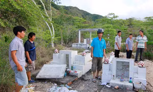 Sửa sai vụ di dời mộ ở Khánh Hòa