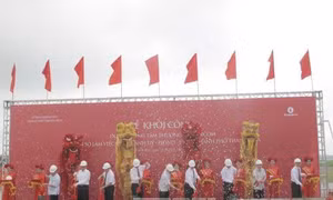 Xây dựng TTTM Vincom và khu hành chính Thanh Hóa
