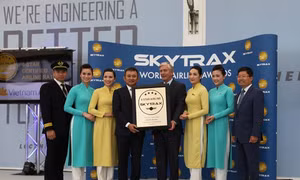 Vietnam Airlines nhận chứng chỉ Hãng hàng không quốc tế 4 sao