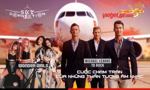 Vietjet đưa các thần tượng âm nhạc đến với khán giả Việt Nam