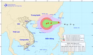 Bão Aere vào Biển Đông, thành cơn bão số 6