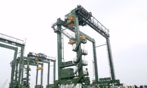 Xuất 8 cẩu trục “made in Vietnam” đến Saudi Arabia