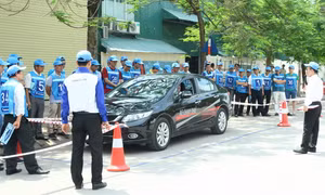 Honda ô tô Giải Phóng đào tạo lái xe an toàn