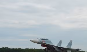 Su-30MK2 lại tung cánh bảo vệ bầu trời Tổ quốc