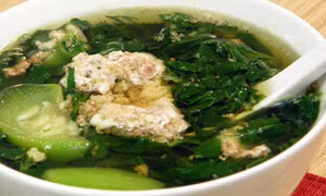 Ngọt mát bát canh cua đồng