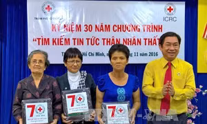 Hỗ trợ 348 gia đình tìm được thân nhân mất liên lạc