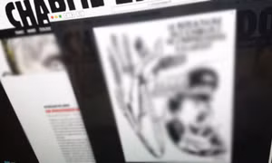 Nga phản ứng gay gắt biếm họa của Charlie Hebdo về Tu-154