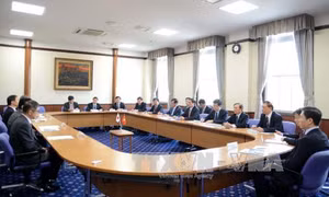 Lãnh đạo Quốc hội Nhật Bản tiếp đồng chí Phạm Minh Chính