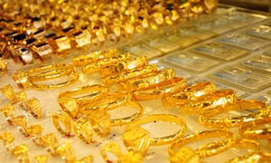Giá vàng tăng nhẹ, gần mốc 36 triệu/lượng
