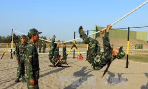 Sóc Trăng ra quân huấn luyện tân binh 