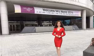 Hoa hậu Kim Hồng được chào đón nồng nhiệt tại Mrs. World 2016