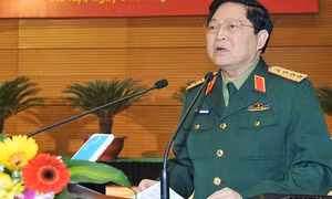 Bộ trưởng Ngô Xuân Lịch làm việc với Tổng cục Hậu cần và Tổng cục Kỹ thuật