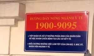 Hotline Bộ Y tế thực hiện nghiêm quy định thông báo giá cước cuộc gọi