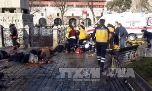 Hầu hết thương vong trong vụ đánh bom Istanbul là người Đức