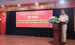Tập huấn sơ cứu thương cho cảnh sát giao thông