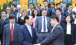 Chủ tịch nước Trần Đại Quang tiếp Hoàng tử Brunei