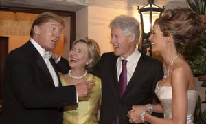 Bất ngờ từ những tấm ảnh cưới của ông Donald Trump