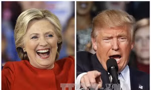 Ông Trump thắng tại Kentucky và Indiana, bà Clinton thắng tại Vermont