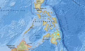 Động đất 6,1 độ richter ở miền Nam Philippines