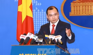 Phản đối quan chức Đài Loan ra đảo Ba Bình 