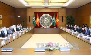 Quốc hội Việt Nam và Saudi Arabia tăng cường hợp tác
