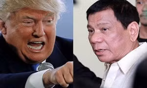 Ông Duterte thách ông Trump đấm bốc