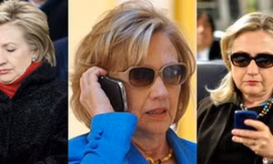 Bà Clinton tiến lên, BlackBerry dừng lại