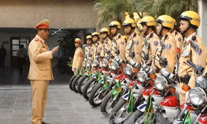 Đảm bảo an toàn giao thông dịp Tết 