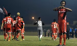 Hải Phòng tiếp tục là đội bóng xuất sắc nhất tháng tại V-League