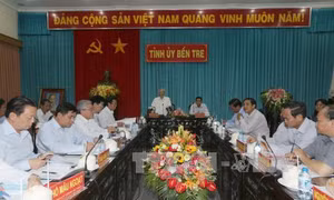 Chủ động phương án phòng chống hạn, mặn trước mắt và lâu dài