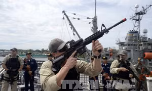 Mỹ, Philippines tập trận chung trên vịnh Subic
