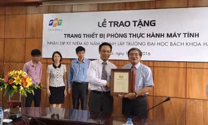 FPT Software trao tặng phòng thực hành cho sinh viên bách khoa
