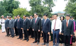 Kỷ niệm 140 năm ngày sinh Quyền Chủ tịch nước Huỳnh Thúc Kháng
