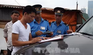 Xử lý tình trạng xe dù bến cóc tại Sa Pa