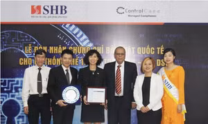 SHB được trao chứng chỉ bảo mật hệ thống thẻ thanh toán PCI DSS
