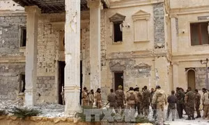 IS rút lui ở thành phố cổ Palmyra