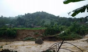 Bị lũ cuốn, hai công nhân đào vàng Lào Cai thiệt mạng